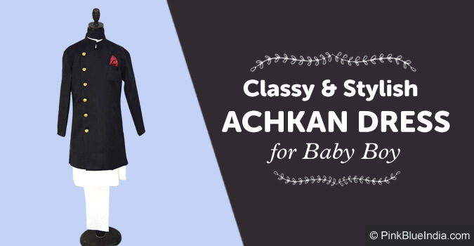 Stylish Baby Boy Achkan for Wedding